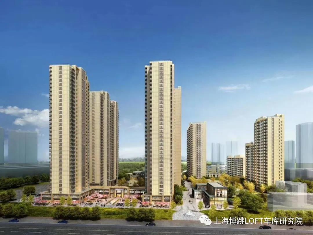 庆阳采用了LOFT车库武汉当代集团春风十里项目现已结构封顶！